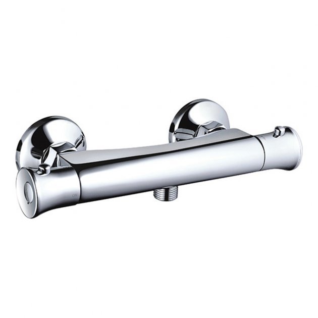 Niagara Equate Round Thermostatic Bar Shower Valve Only In Chrome - 9321