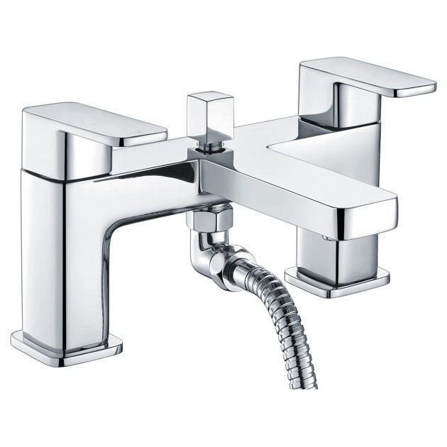 Niagara Hadley Bath Shower Mixer Tap with Shower Kit In Chrome - 9138 - TAP 'N' SHOWER