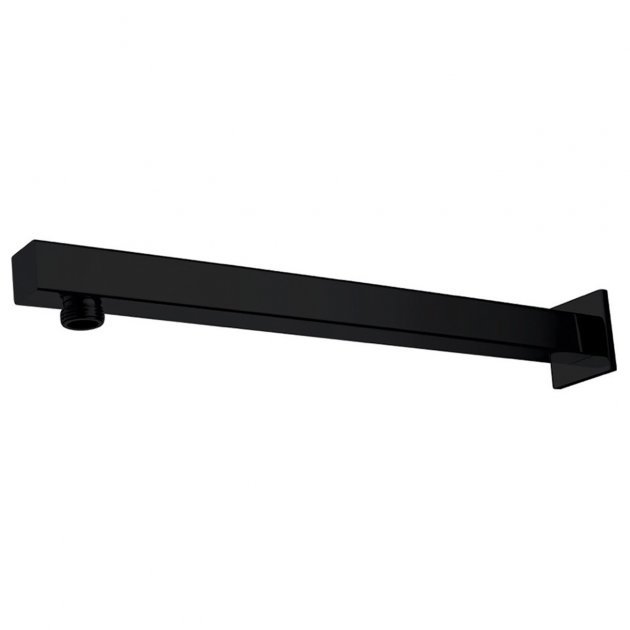 Niagara Observa Wall Mounted Square Shower Arm in Matt Black - 9344BL