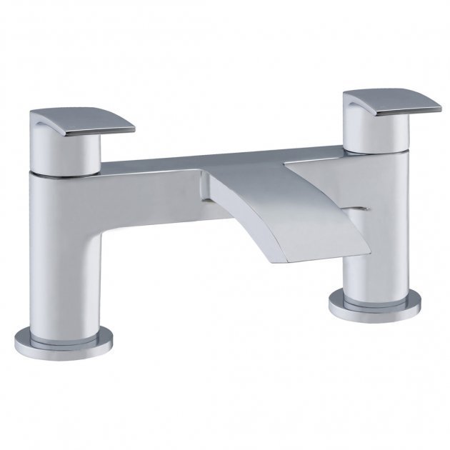 Niagara Portobello Pillar Bath Filler Mixer Tap In Chrome - 9107 - TAP 'N' SHOWER