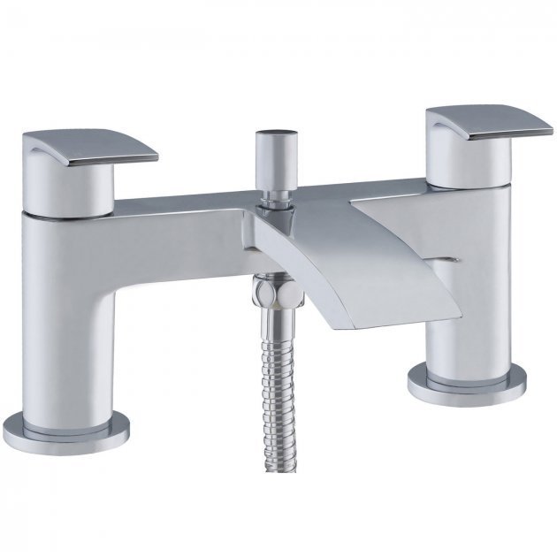 Niagara Portobello Bath Shower Mixer Tap with Shower Kit In Chrome - 9108 - TAP 'N' SHOWER