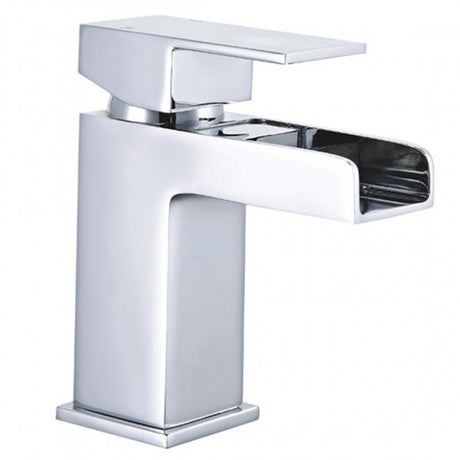 Niagara Soho Mono Basin Mixer Tap With Push Down Waste In Chrome - 9082
