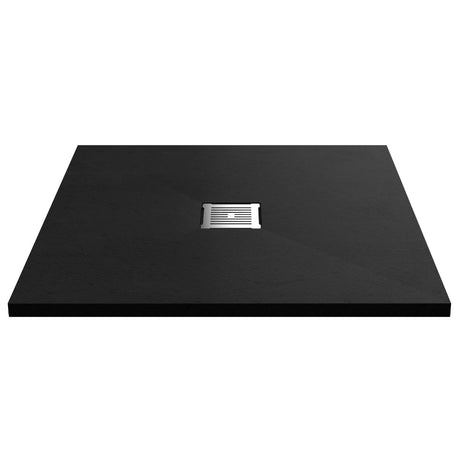 Hudson Reed Square Shower Tray 900mm X 900mm - Slate Black - NLT91010 - TAP 'N' SHOWER