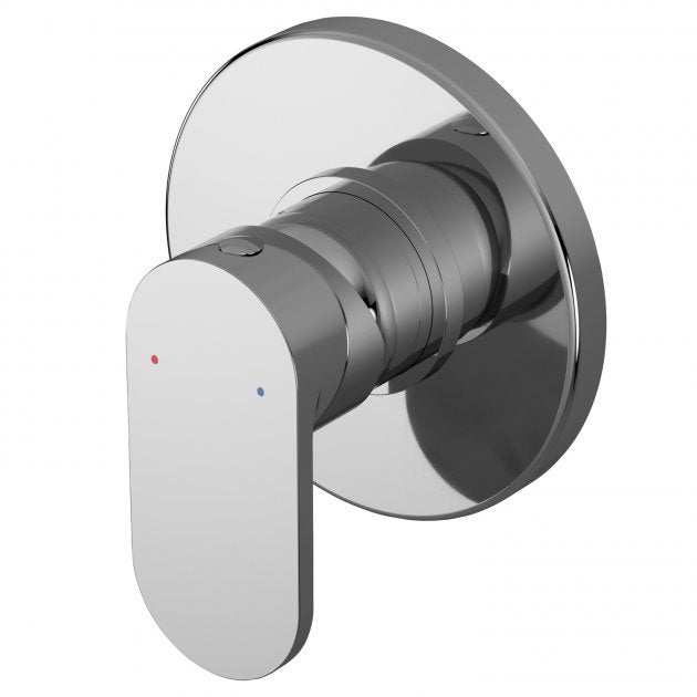 Nuie Binsey Single Handle Manual Concealed Shower Valve - Chrome - BINMV10 - TAP 'N' SHOWER