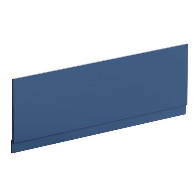 Nuie Blocks Plinth and Straight Bath Front Panel 560mm High x 1700mm Wide - Satin Blue - MOF377 - TAP 'N' SHOWER