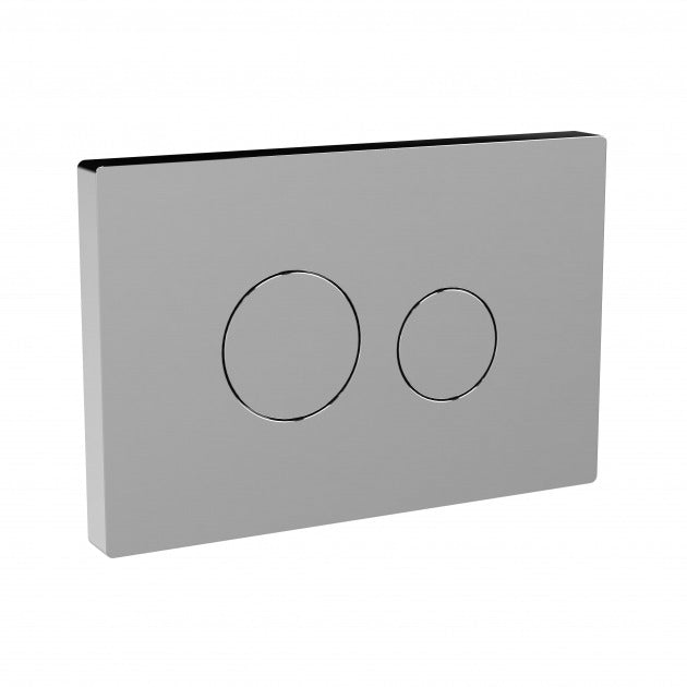 Nuie Pneumatic Dual Flush Plate - Chrome - MDPP01R - TAP 'N' SHOWER