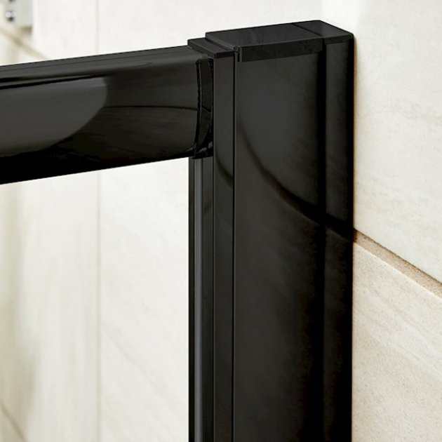 Nuie 1850mm Profile Extension Kit 20mm Pack of 2 - Black - PEK185BP