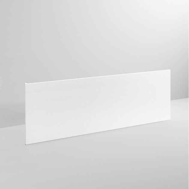 Nuie Standard 510mm Height x 1500mm Wide Acrylic Bath Front Panel - White - PAN138