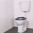 Nymas Nyma PRO Doc M Low Level Toilet Ware Set - Dark Blue Ring Seat - LLWARESET/DB