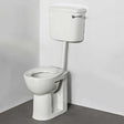 Nymas Nyma PRO Doc M Low Level Toilet Ware Set - White Ring Seat - LLWARESET/WH