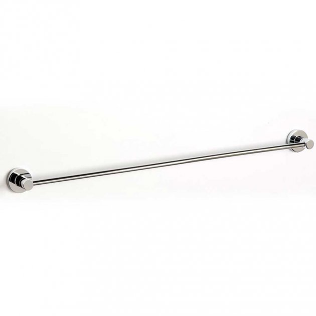Nymas NymaSTYLE Brass Towel Rail with Concealed Fixings 450mm Length - Polished Chrome - 343001/CP