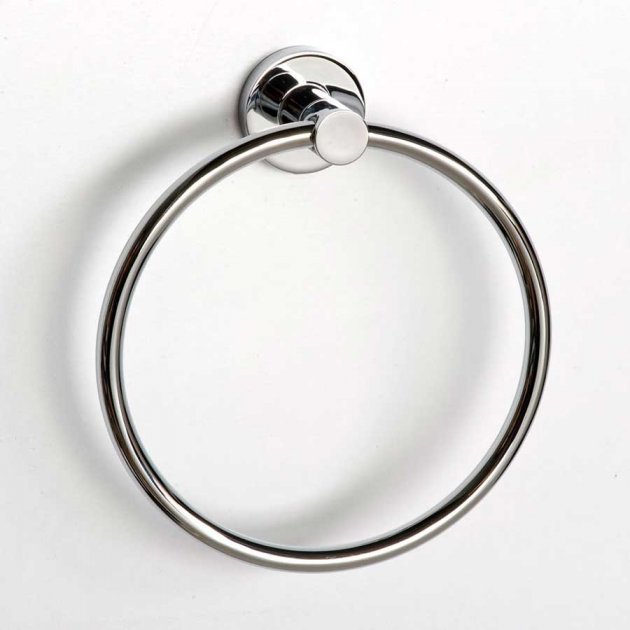 Nymas NymaSTYLE Brass Towel Ring - Polished Chrome - 343003/CP