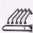 Nymas NymaCARE Concealed Fixings Grab Rails for Doc M Toilet Pack - Dark Grey - 230003/DG
