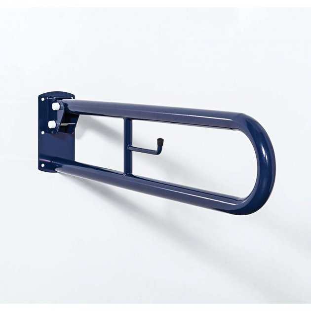 Nymas NymaPRO Trombone Lift and Lock Grab Rail 800mm Length - Dark Blue - DDGR - B/DB - TAP 'N' SHOWER