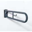 Nymas NymaPRO Trombone Lift and Lock Grab Rail 800mm Length - Dark Grey - DDGR-B/DG