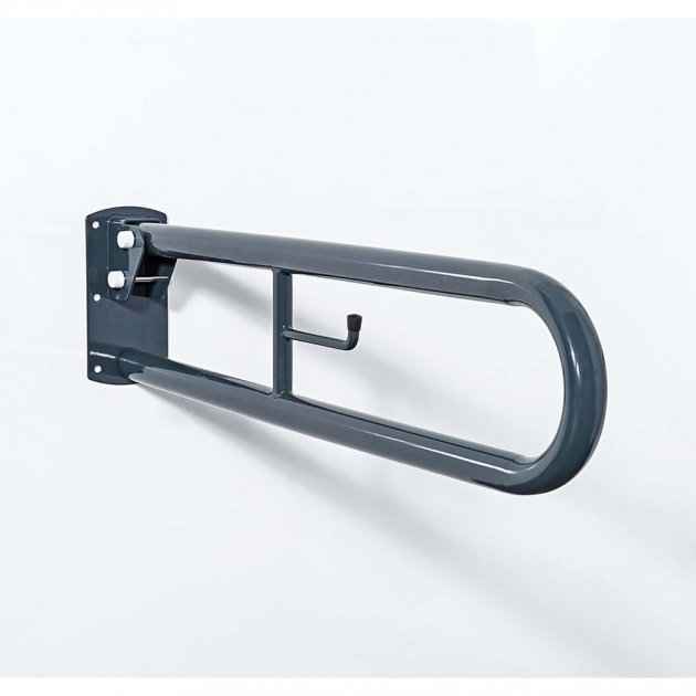 Nymas NymaPRO Trombone Lift and Lock Grab Rail 800mm Length - Dark Grey - DDGR-B/DG