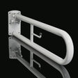 Nymas NymaPRO Trombone Lift and Lock Grab Rail 550mm Length - White - 112055/WH