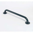Nymas NymaPRO Round Flange Robust Steel Grab Rail 35mm Diameter 610mm Length - Dark Grey - GR-24/35/DG
