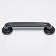 Nymas NymaPRO Plastic Fluted Grab Rail with Concealed Fixings 450mm Length - Black - PFGB-18/BL