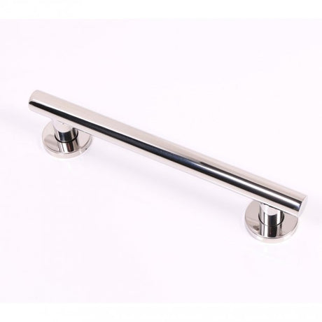 Nymas NymaSTYLE Straight Grab Rail with Concealed Fixings 900mm Length - Satin - 311490/SS