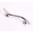 Nymas NymaSTYLE Curved Grab Rail with Concealed Fixings 480mm Length - Polished - 311648/SP