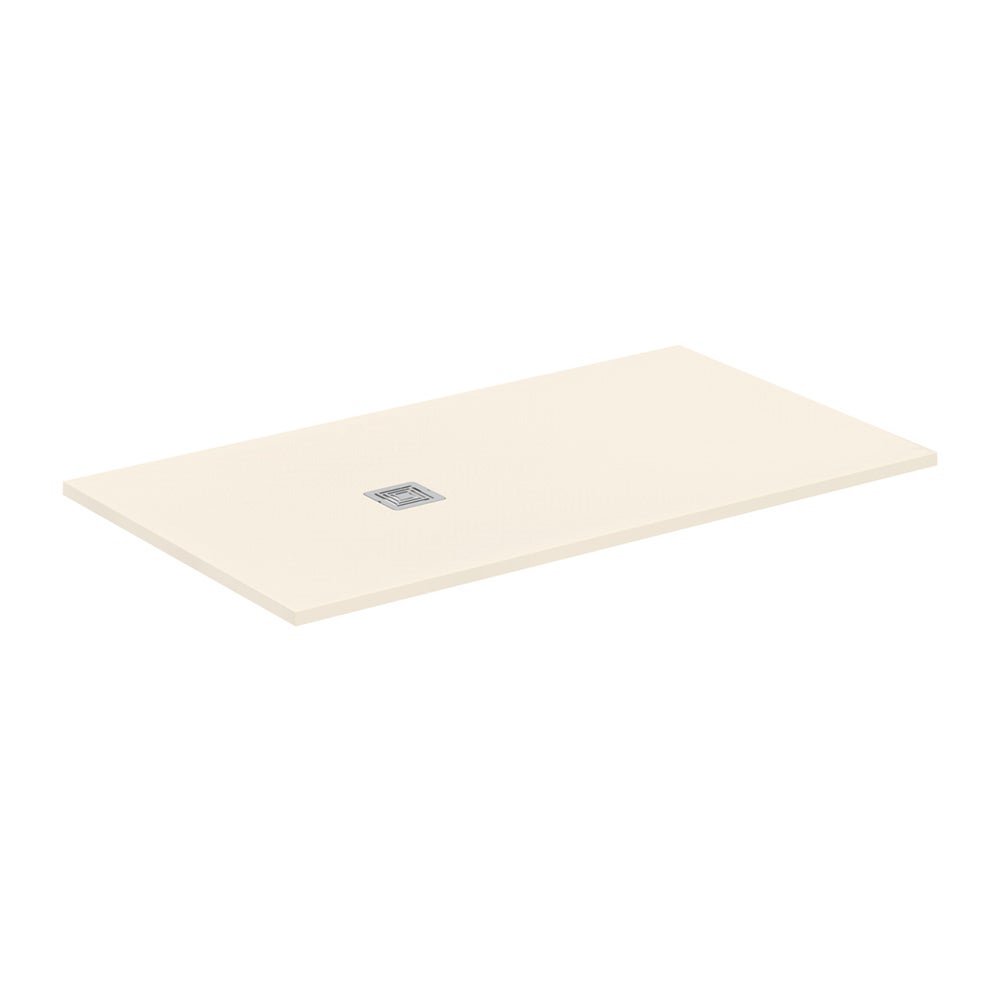 Ideal Standard Ultra Flat S + 1600 x 900mm Shower Tray - Sand - T5601FT - TAP 'N' SHOWER