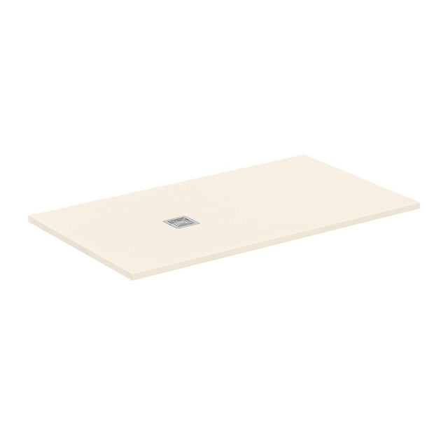Ideal Standard Ultra Flat S + 1600 x 900mm Shower Tray - Sand - T5601FT - TAP 'N' SHOWER