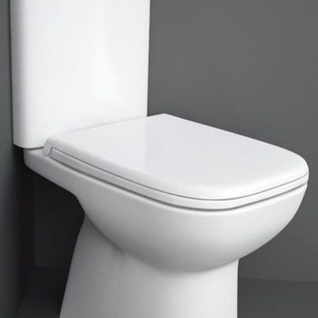 RAK - Origin Quick Release Soft Close Toilet Seat - Alpine White - ORI62SEATSC - TAP 'N' SHOWER
