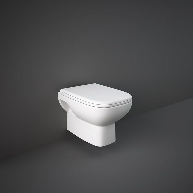 RAK - Origin Wall Hung Pan - Alpine White - ORIWHPAN - TAP 'N' SHOWER