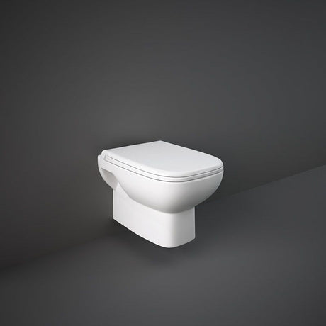 RAK - Origin Wall Hung Pan - Alpine White - ORIWHPAN - TAP 'N' SHOWER