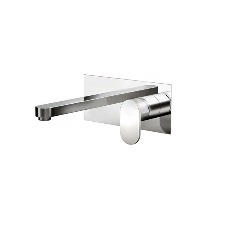 Oakham Osmore Wall Mounted Mono Bath Filler Tap 1 Tap Hole - Chrome - TAP 'N' SHOWER