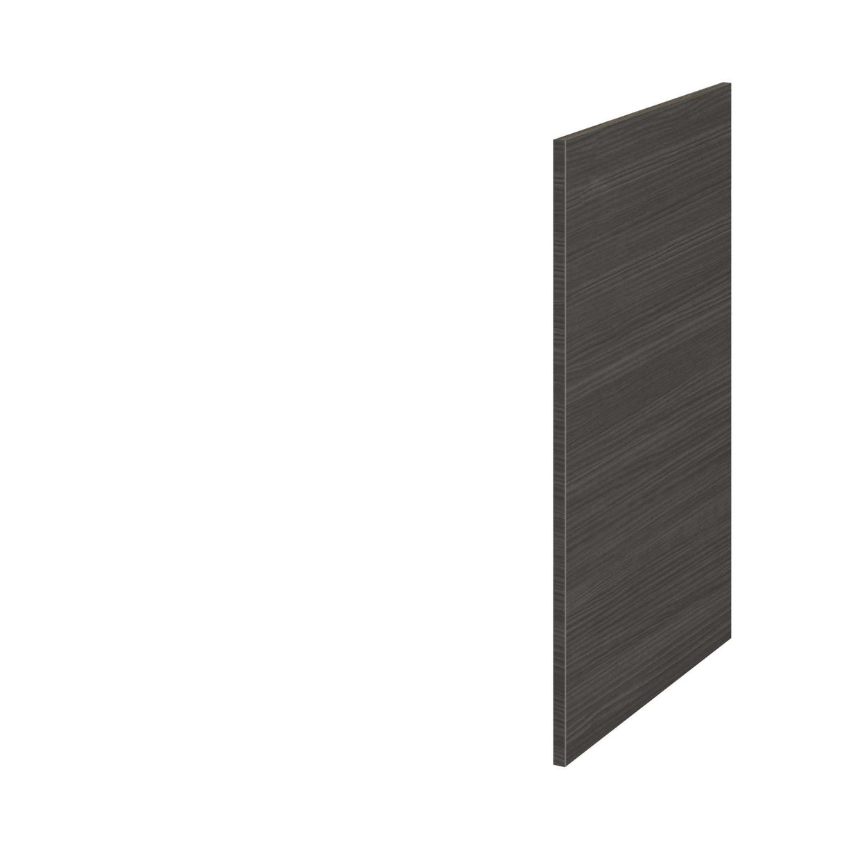 Hudson Reed Fusion Hacienda Black decorative bathroom end panel with sleek MDF finish