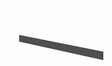 Hudson Reed Fusion sleek grey gloss bathroom plinth storage unit