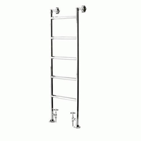Vogue Art Moderne 7 Heated Towel Rail 943mm High x 600mm Wide, Dual Fuel - OG011B BR094060CP-HE