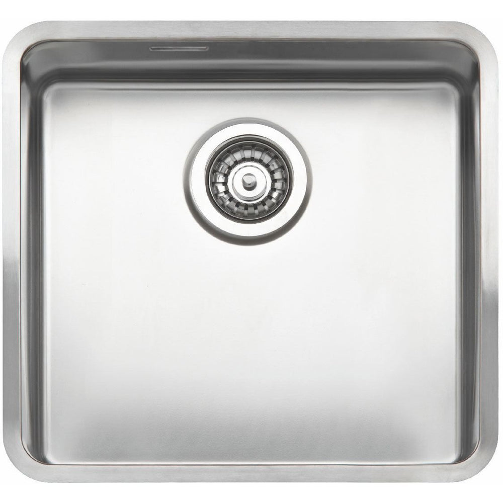 Reginox Elite Integrated Kitchen Sink Ohio 40 x 40 - Stainless Steel - OHIO 40X40 L - TAP 'N' SHOWER