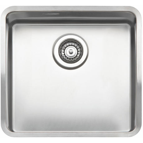 Reginox Elite Integrated Kitchen Sink Ohio 40 x 40 - Stainless Steel - OHIO 40X40 L - TAP 'N' SHOWER
