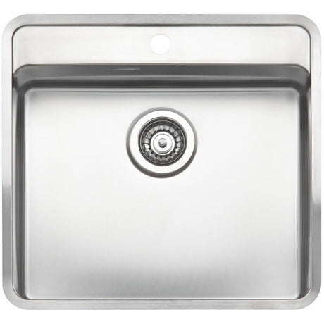 Reginox Ohio Tapwing Elite Integrated Kitchen Sink 50 x 40 - Stainless Steel - OHIO 50X40 TW - TAP 'N' SHOWER
