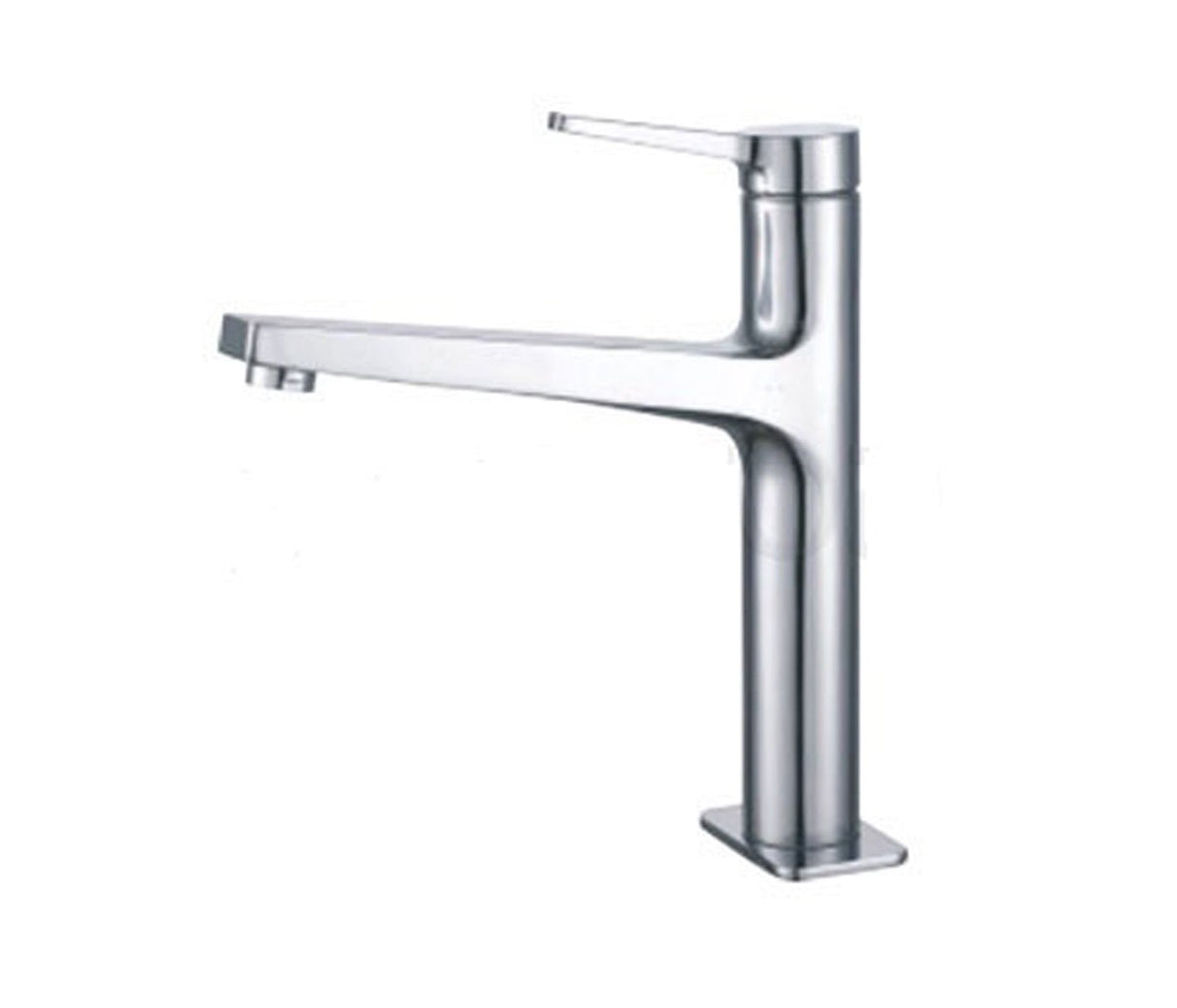 JTP Omega High Neck Sink Mixer - Chrome - OM182 - TAP 'N' SHOWER