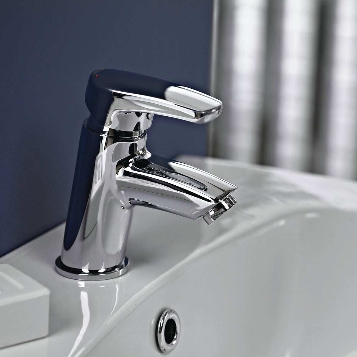 Bristan Orta Clicker Waste Basin Mixer - Chrome - OR BAS C