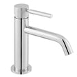 Vado Origins Slimline chrome basin mixer tap with knurled handle