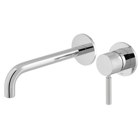 Vado Origins Slim Wall Mounted Basin Mixer Tap in chrome with single lever control