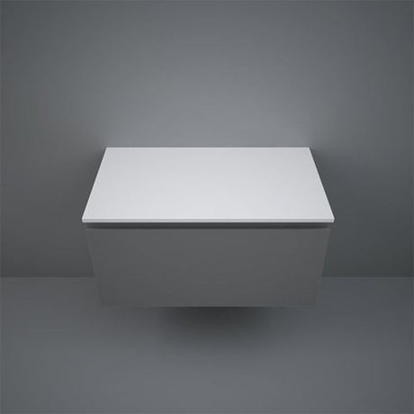 RAK Plano Solid Worktop 800mm - Matt White - PLASL08146500 - TAP 'N' SHOWER