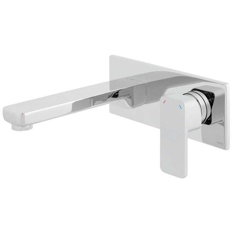 Vado Phase 2 Tapholes chrome wall mounted basin mixer tap with single lever