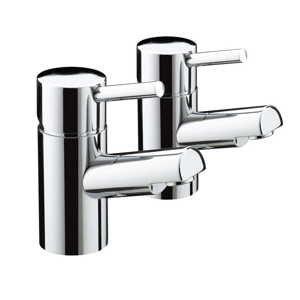 Bristan Prism Modern Bath Taps - Chrome Plated - PM 3/4 C