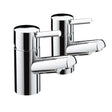 Bristan Prism Modern Bath Taps - Chrome Plated - PM 3/4 C