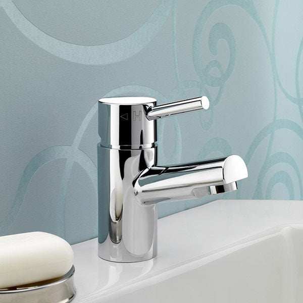 Bristan Prism Modern Basin Mixer Tap - Chrome Plated - PM BASNW C