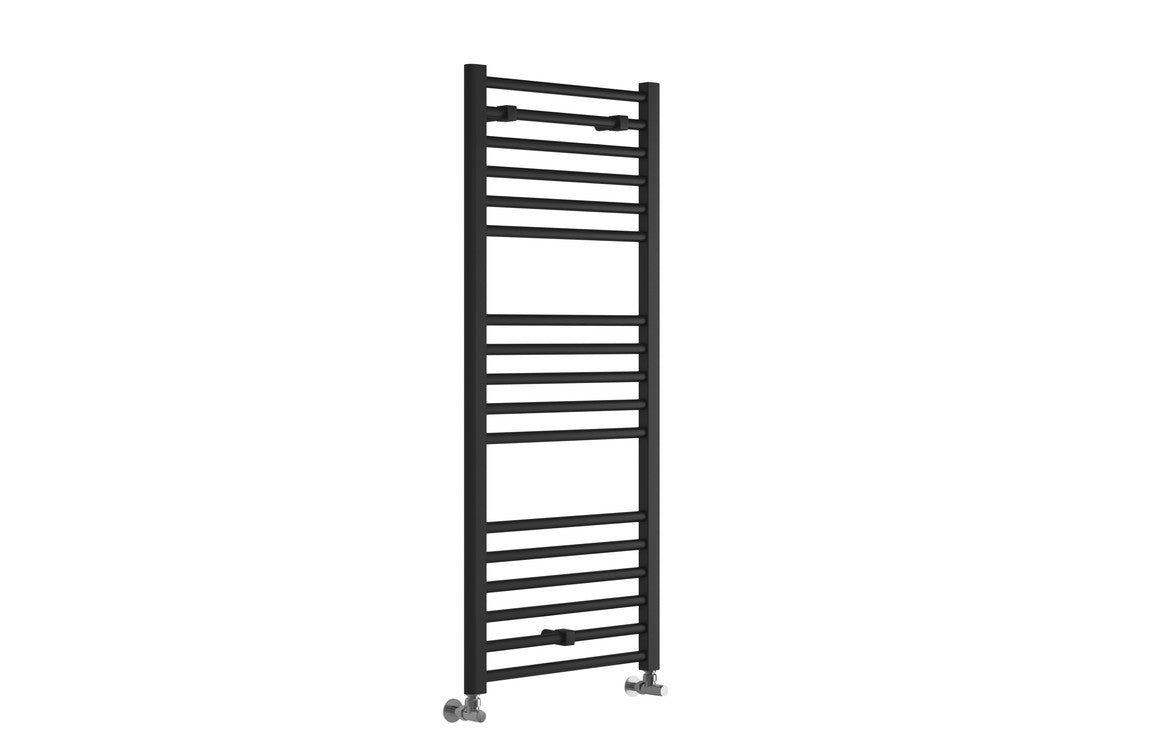 Prystine Colombus Straight 30mm Ladder Radiator 500 x 1200mm - Anthracite - PRIS102968 - TAP 'N' SHOWER