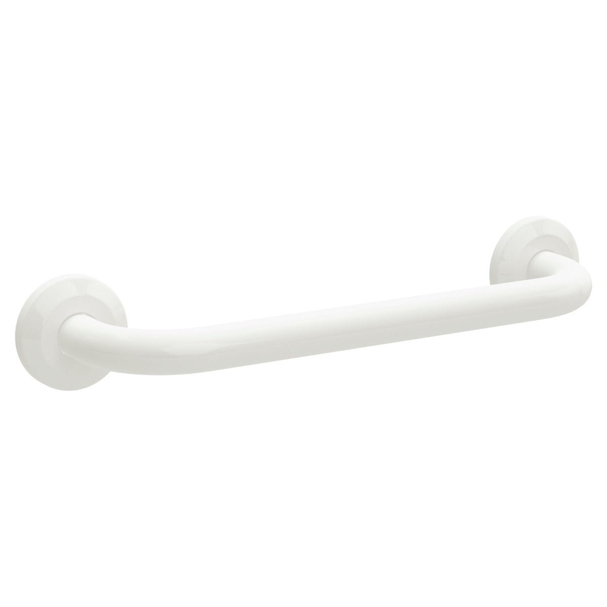 Bathex Professional Mild Steel Grab Rail 600mm - White - 22000C - TAP 'N' SHOWER