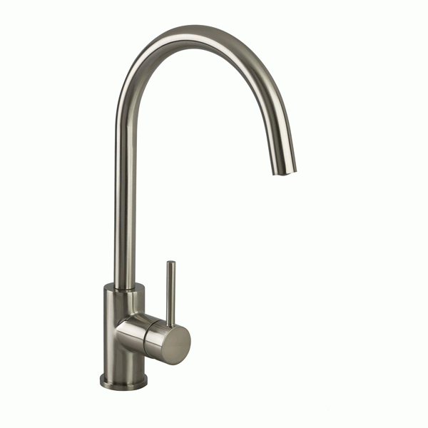 Bristan Pistachio Modern EasyFit Kitchen Sink Mixer Tap - Brushed Nick