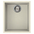 Reginox Elleci Granite 1 Bowl Kitchen Sink - Granitek Cream - QUADRA 100 C - TAP 'N' SHOWER